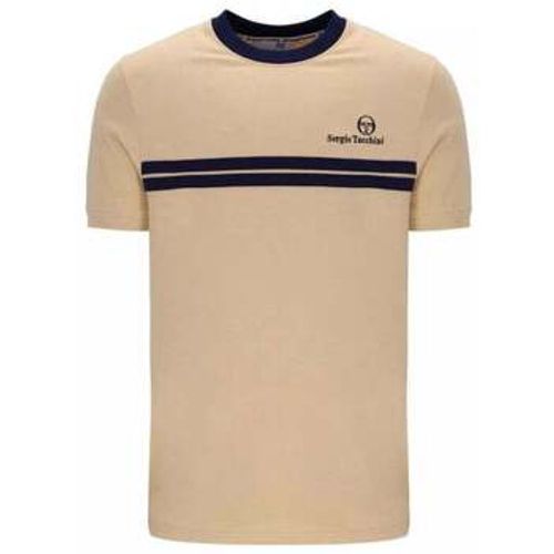 New Supermac T-Shirt Latte/Maritime Blue men's in - Sergio Tacchini - Modalova