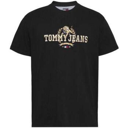 Embroidered Varsity T-Shirt men's in - Tommy Jeans - Modalova