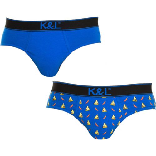 Kisses&Love KLS1-2006-PIZZA men's Underpants / Brief in - Kisses&Love - Modalova