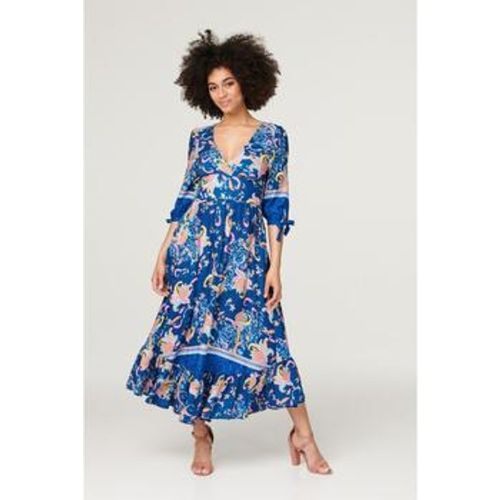 Floral Empire Tiered Maxi Dress women's Long Dress in - Izabel London - Modalova