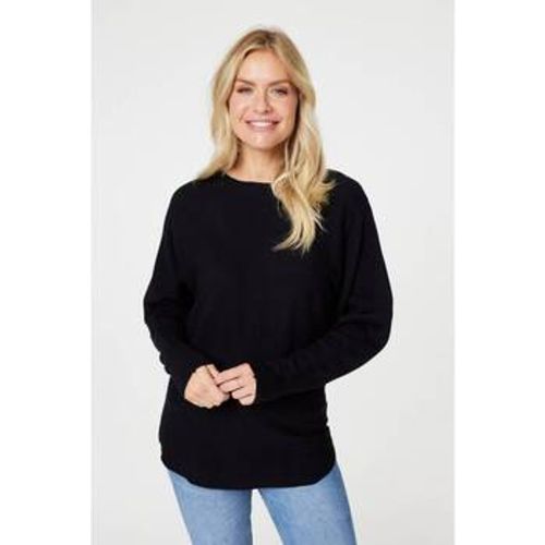 Lace Back Relaxed Fit Knit Top women's Sweater in - Izabel London - Modalova