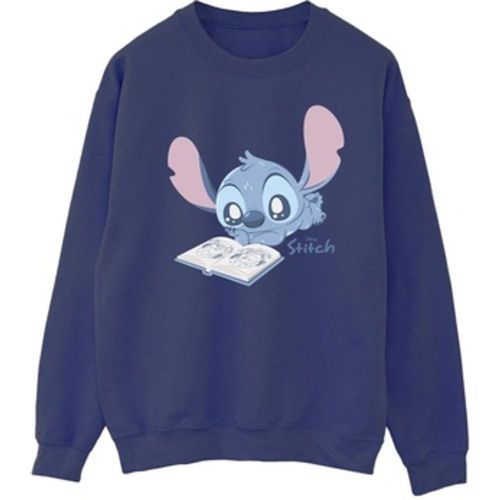 Lilo & Stitch Reading Lying Down men's Sweatshirt in - Lilo & Stitch - Modalova