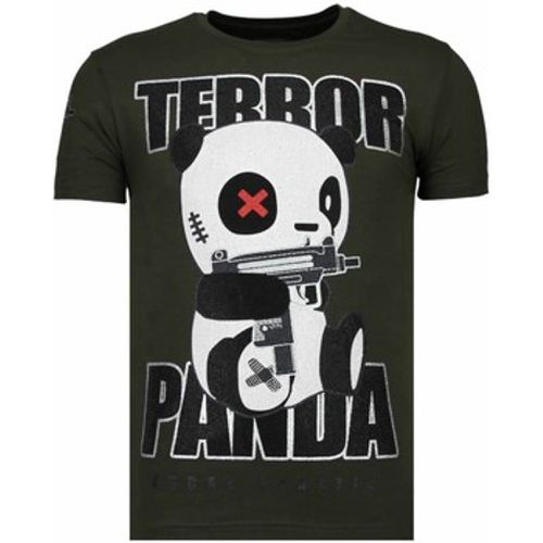 T-Shirt Terror Panda Strass - Local Fanatic - Modalova