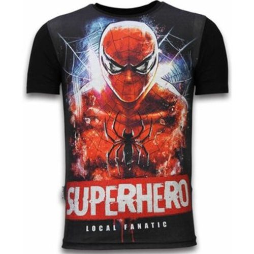 T-Shirt Superhero Digital Strass - Local Fanatic - Modalova