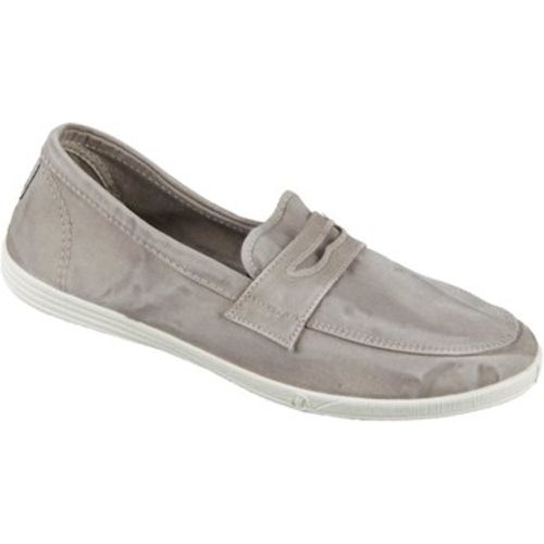 Herrenschuhe Slipper 316E-670 gris claro Baumwolle 316E-670 - Natural World Eco - Modalova