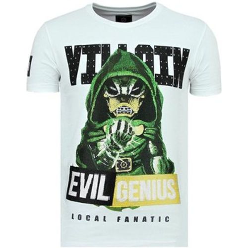 T-Shirt Villain Duck Rhinestones Schönes W - Local Fanatic - Modalova