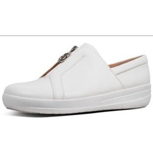 Sneaker NEW ZIP SNEAKER LEATHER URBAN WHITE - FitFlop - Modalova