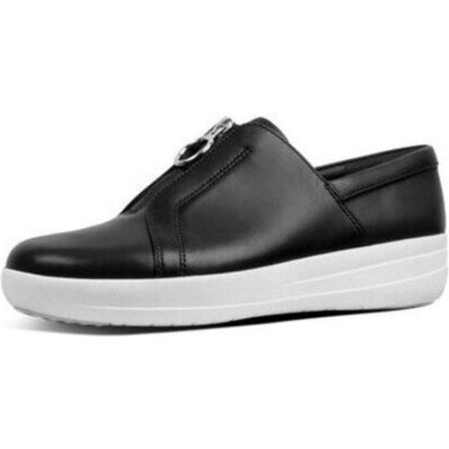 Sneaker NEW ZIP SNEAKER LEATHER BLACK - FitFlop - Modalova