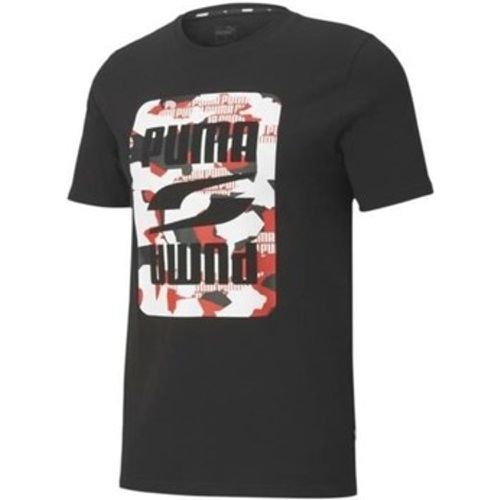 T-Shirt Rebel Camo Graphic Tee - Puma - Modalova