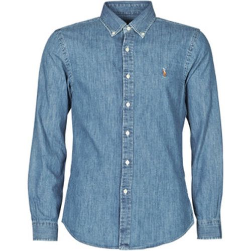 Hemdbluse CHEMISE CINTREE SLIM FIT EN JEAN DENIM BOUTONNE LOGO PONY PLAYER - Polo Ralph Lauren - Modalova