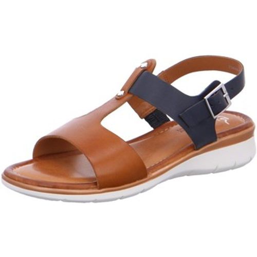 Sandalen Sandaletten KRETA BLAU COGNAC 12-23610-05 05 - Ara - Modalova