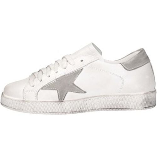 Sneaker 124 Sneaker Mann WEISS GRAU - Made In Italia - Modalova