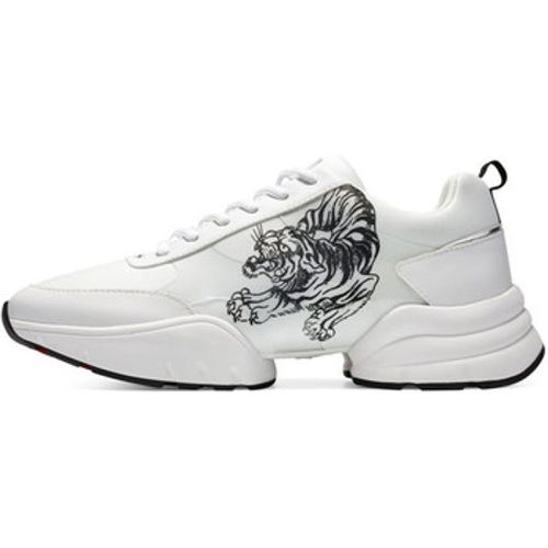 Sneaker Caged runner tiger white-black - Ed Hardy - Modalova