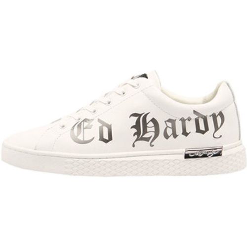 Sneaker Script low top white-gun metal - Ed Hardy - Modalova