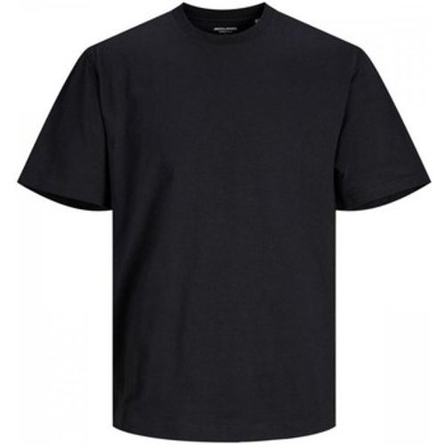 T-Shirts & Poloshirts 12190467 RELAXED TEE-BLACK - jack & jones - Modalova