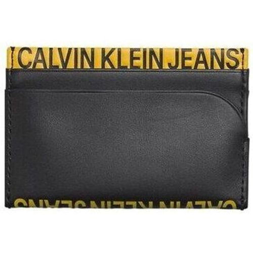Geldbeutel K50K504993 LOGO POP CARDHOLDER-0GJ FASHION BLACK - Calvin Klein Jeans - Modalova