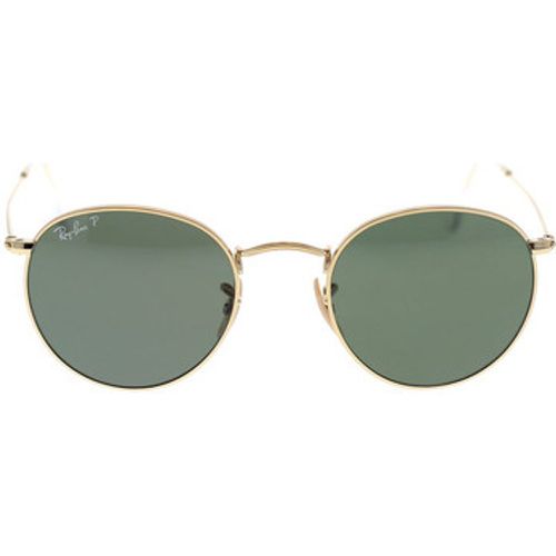 Sonnenbrillen Sonnenbrille Rund Metall RB3447 001/58 Polarisiert - Ray-Ban - Modalova