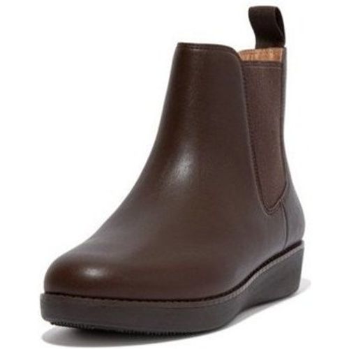 Stiefeletten SUMI LEATHER CHELSEA BOOTS CHOCOLATE BROWN - FitFlop - Modalova