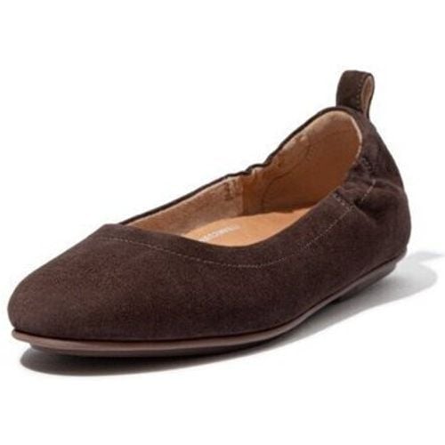 Ballerinas ALLEGRO SUEDE BALLERINAS CHOCOLATE BROWN - FitFlop - Modalova