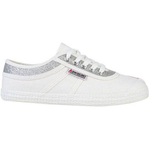 Sneaker Glitter Canvas Shoe K194522 8889 Silver - Kawasaki - Modalova