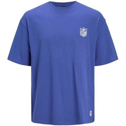 T-Shirts & Poloshirts 12206810 NFL LOGO TEE-MAZARINE BLUE LOOSE FIT - jack & jones - Modalova