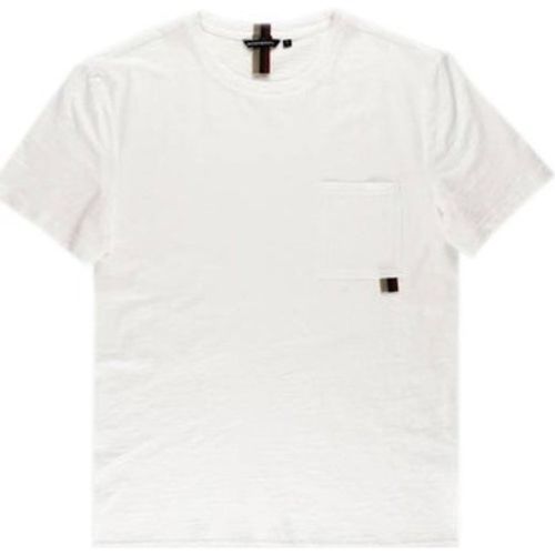 T-Shirt Tshirt Męski Regular Fit Cream - Antony Morato - Modalova