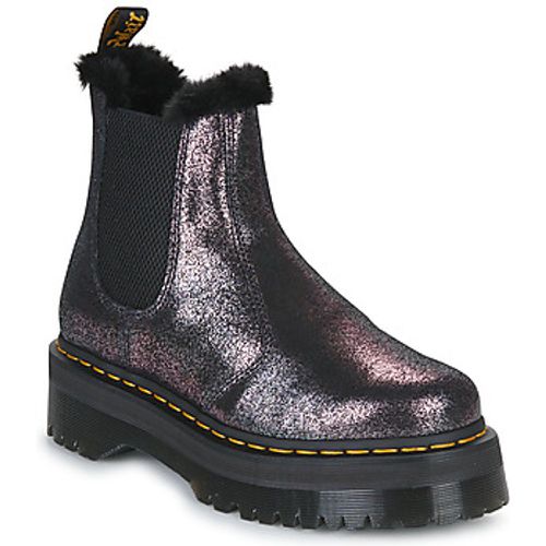 Damenstiefel 2976 Quad Fur Lined Distressed Metallic - Dr. Martens - Modalova