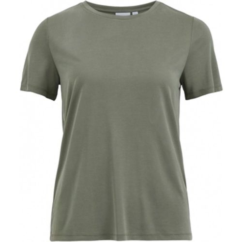 Sweatshirt Modala O Neck T-Shirt - Four Leaf Clover - Vila - Modalova