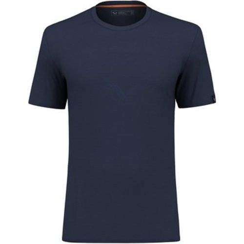 T-Shirts & Poloshirts Puez Eagle Sketch Merino Men's T-Shirt 28340-3960 - Salewa - Modalova