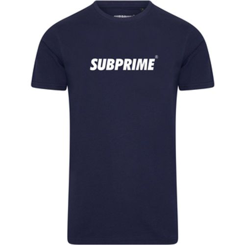 Subprime T-Shirt Shirt Basic Navy - Subprime - Modalova