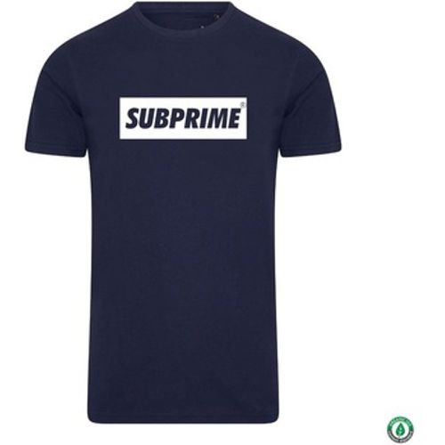 Subprime T-Shirt Shirt Block Navy - Subprime - Modalova