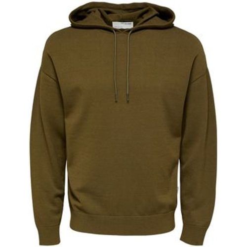 Sweatshirt 16085465 HELLER-DARK OLIVE - Selected - Modalova