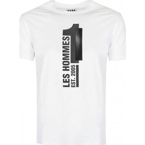 T-Shirt LLT205 721P | Round Neck T-Shirt - Les Hommes - Modalova