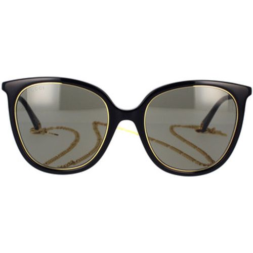 Sonnenbrillen -Sonnenbrille mit Kette GG1076S 001 - Gucci - Modalova