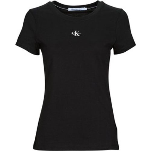 T-Shirt MICRO MONO LOGO SLIM - Calvin Klein Jeans - Modalova