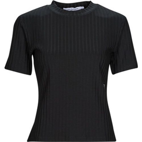 T-Shirt RIB SHORT SLEEVE TEE - Calvin Klein Jeans - Modalova