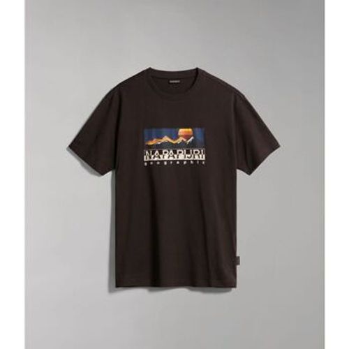 T-Shirts & Poloshirts S-FREESTTLE SS - NP0A4GM4WA91-BROWN - Napapijri - Modalova