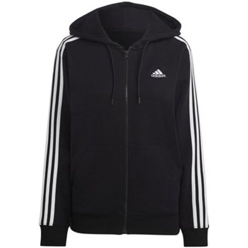 Sweatshirt Sport W 3S FT FZ R HD,BLACK/WHITE IC8769/000 - Adidas - Modalova