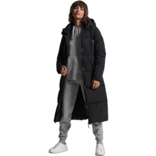 Damen-Jacke Doudoune en duvet longue microfibre - Superdry - Modalova