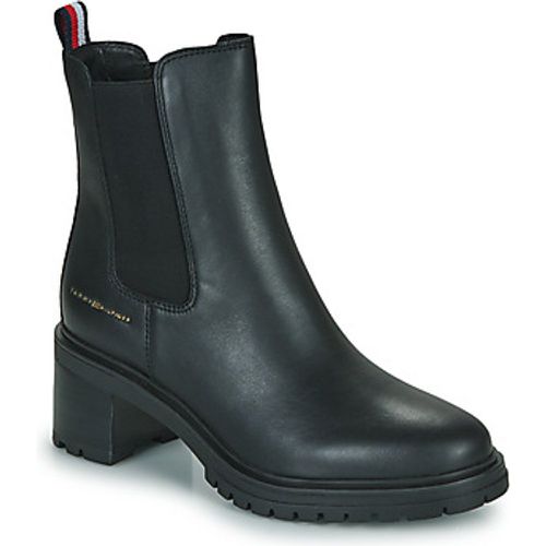 Damenstiefel ESSENTIAL MIDHEEL LEATHER BOOTIE - Tommy Hilfiger - Modalova