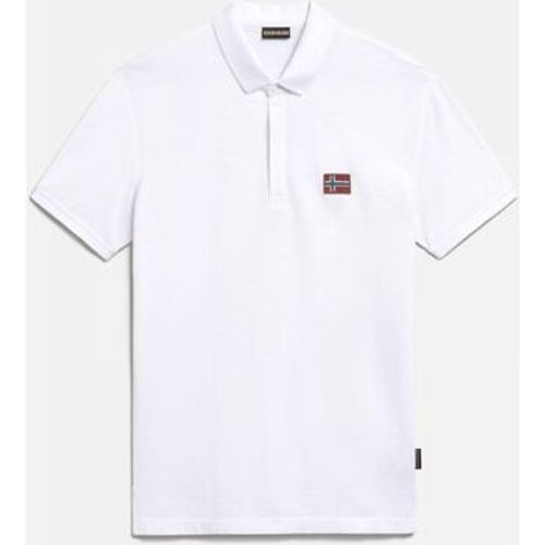 T-Shirts & Poloshirts EBEA NP0A4G2M-002 BRIGHT WHITE - Napapijri - Modalova