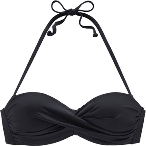 Bikini Ober- und Unterteile Bandeau-Badeanzug-Top mit Armatur Simple - Lascana - Modalova