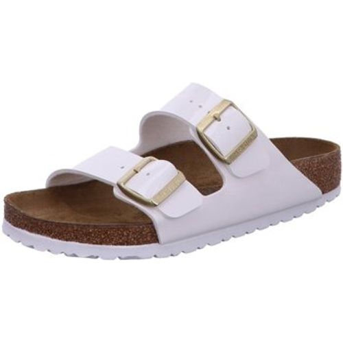 Clogs Pantoletten Arizona BF Patent White LS Whi 1005293 - Birkenstock - Modalova