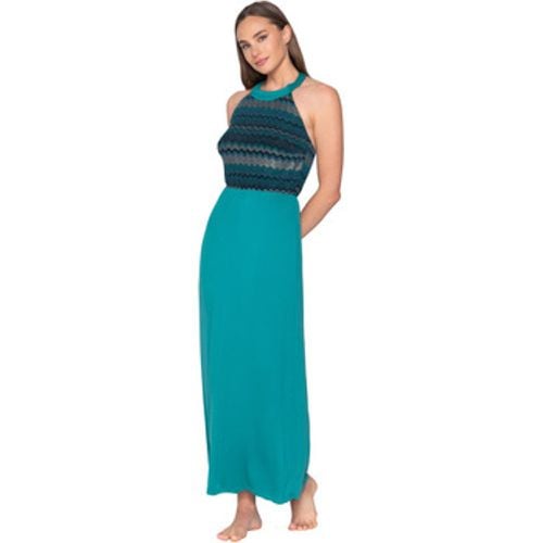 Kleider Langes Sommer-Nackt-Rücken-Kleid Topaz Splendida - Luna - Modalova