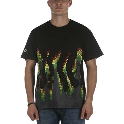T-Shirts & Poloshirts T-Shirt Sound Wave Tee Nero - Octopus - Modalova