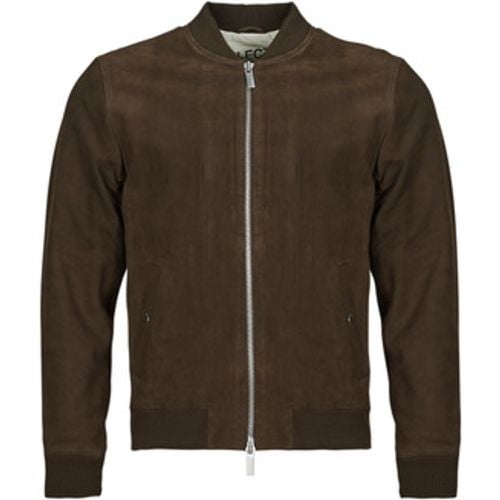 Herren-Jacke SLHARCHIVE BOMBER SUEDE JKT NOOS - Selected - Modalova