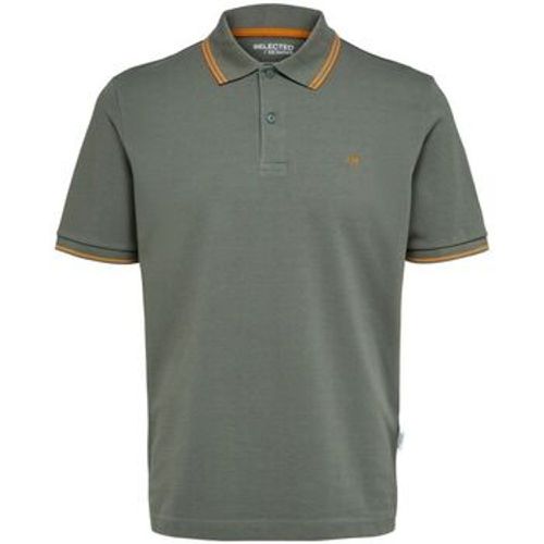 T-Shirts & Poloshirts 16087840 DANTE SPORT-AGAVE GREEN - Selected - Modalova