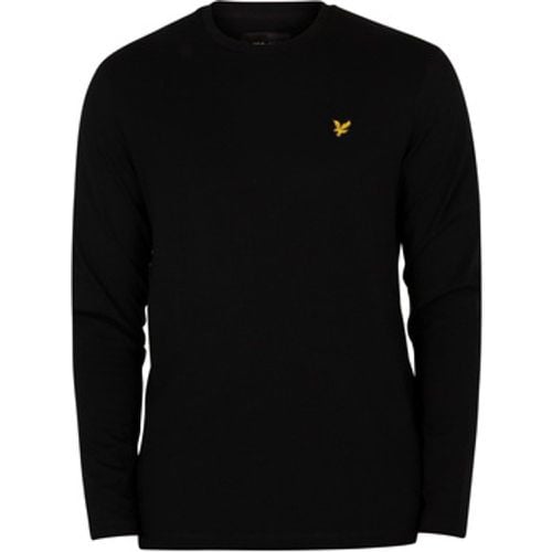 T-Shirt Einfarbiges Langarm-T-Shirt - Lyle & Scott - Modalova