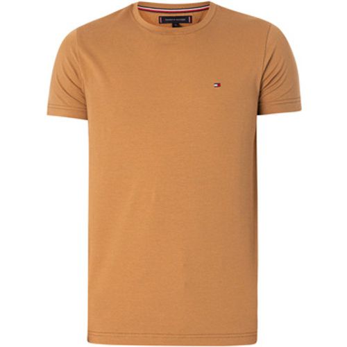 T-Shirt Stretch-T-Shirt mit extra schmaler Passform - Tommy Hilfiger - Modalova