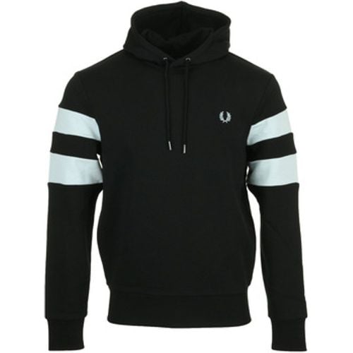 Sweatshirt Tipped Sleeve Hooded Sweat - Fred Perry - Modalova